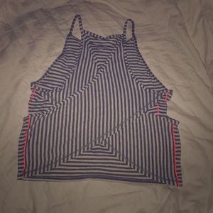Rare Used Lululemon Vita Loca Tank Classic Stripe